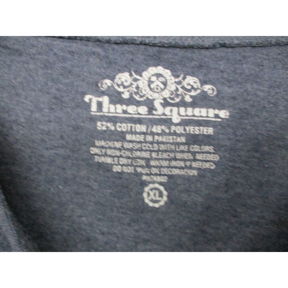 Three Square Grey Stylish Comfortable Pullover Sweatshirt Women Size XL - Picture 4 of 9